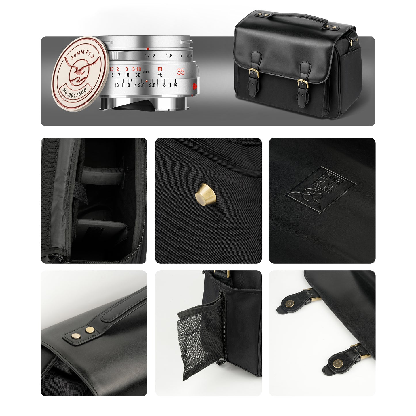 7Artisans × Seagull M 35mm F1.7 Full-frame lens for Leica M