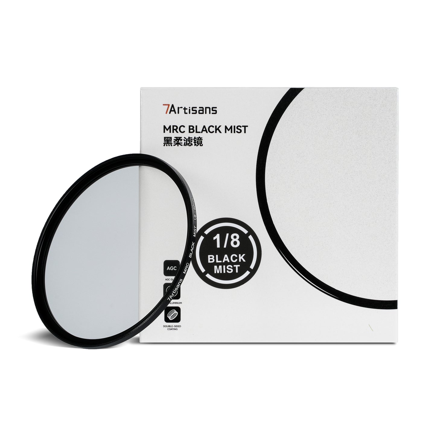 1/2 1/4 1/8 BLACK MIST FILTER (46mm-82mm)