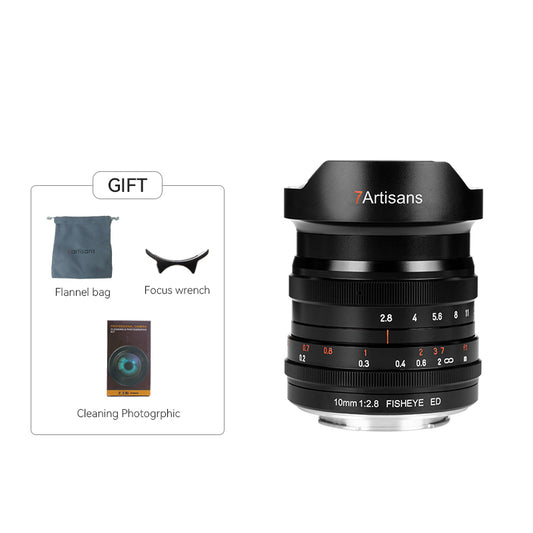 MF 10mm f/2.8 Full-frame fisheye lens for E/L/R/Z/GFX( Medium Format )