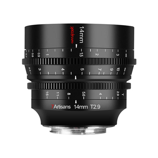 14mm T2.9 Full Frame Cine Lens For Sony E FX3 Leica SIGMA L SL Nikon Z Z50 Canon EOS-R EOS-R5