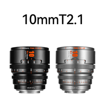 10mm/16mm/25mm/35mm/50mm/85mm T2.1 S35 Cine Lens