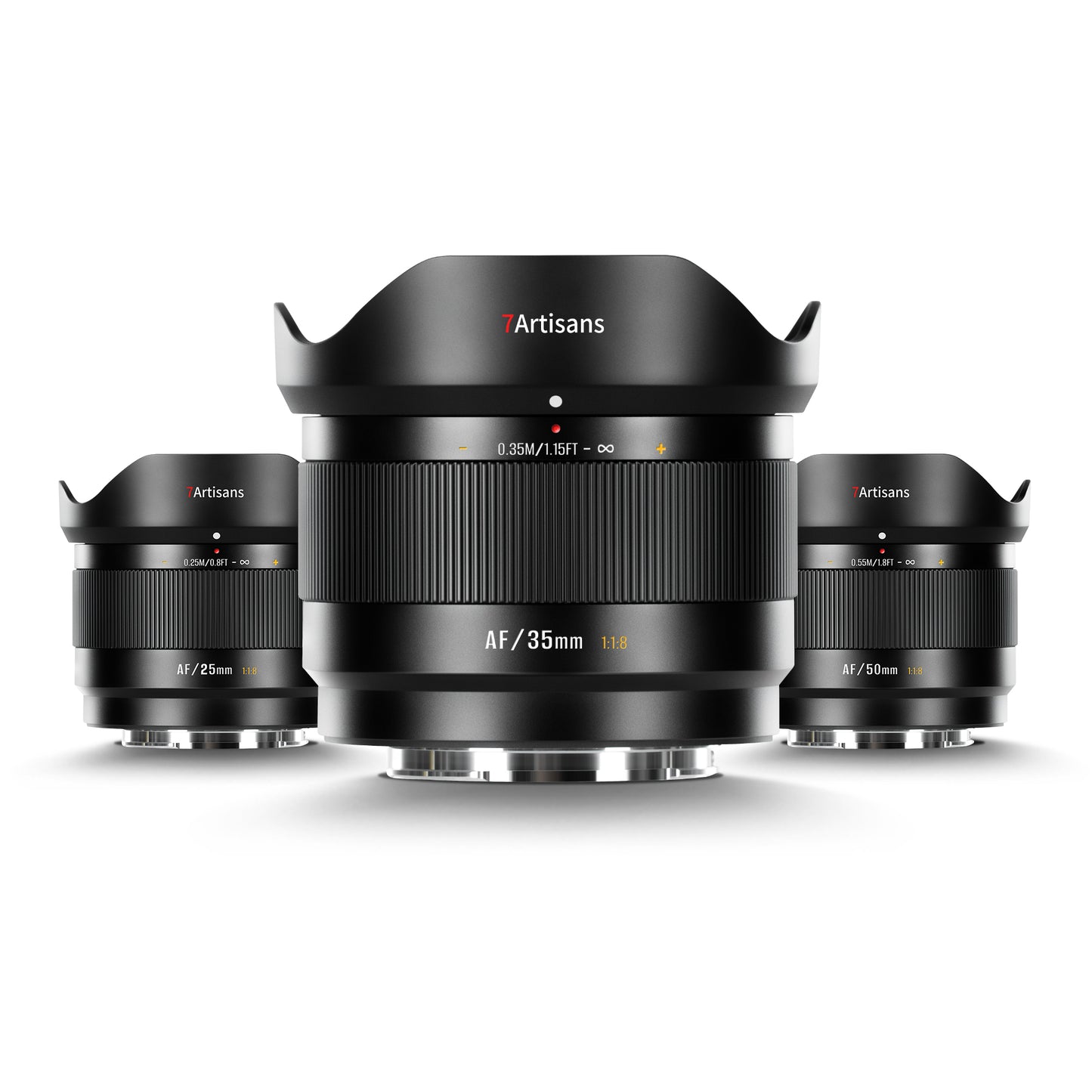 AF 25/35/50mm F1.8 APS-C Lens for E/FX