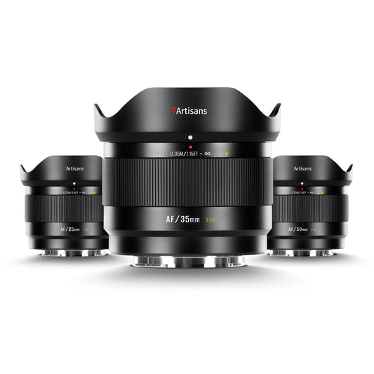 AF 25/35/50mm F1.8 APS-C Lens for E/FX