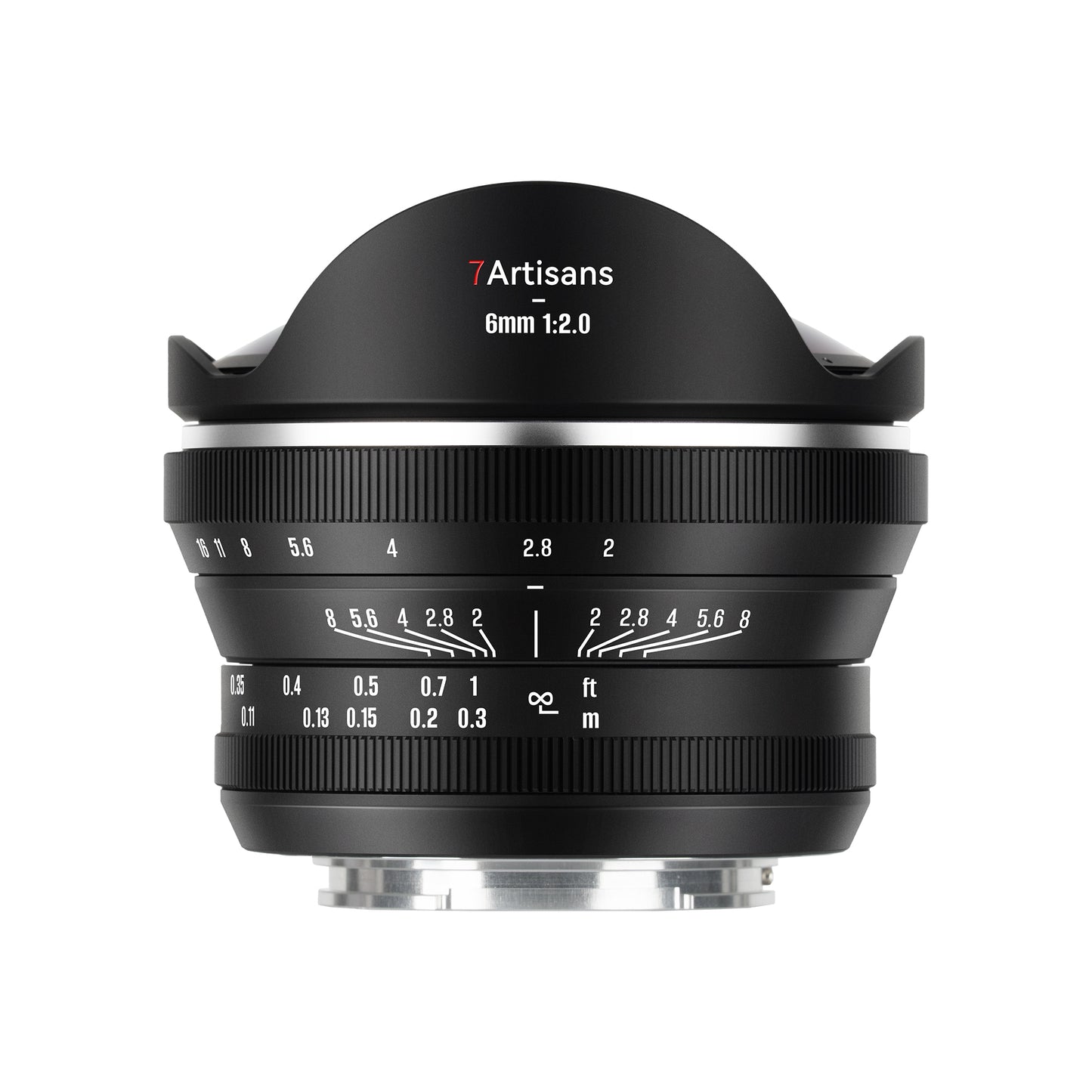 MF 6mm f/2.0 APS-C Lens for Sony E/Fuji X/EOS-R/Nikon Z/Panasonic/Olympus M43