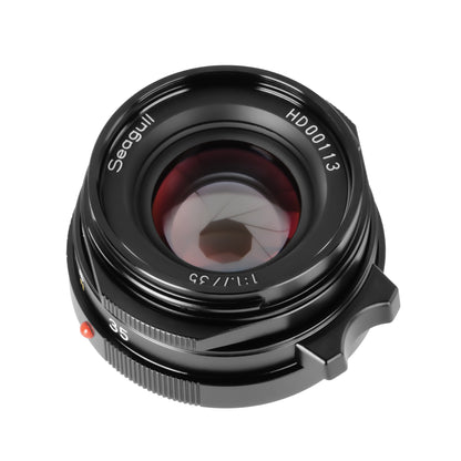 7Artisans × Seagull M 35mm F1.7 Full-frame lens for Leica M（Black）
