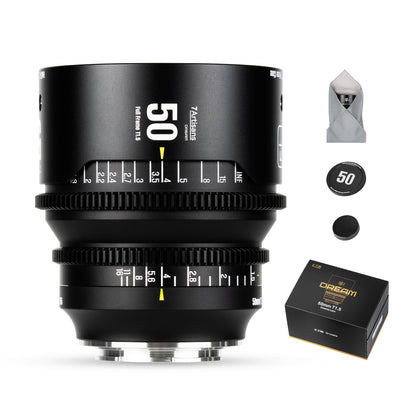 MF 35mm/50mm/75mm T1.5 Full Frame Cine Lens for E/L/Z/RF