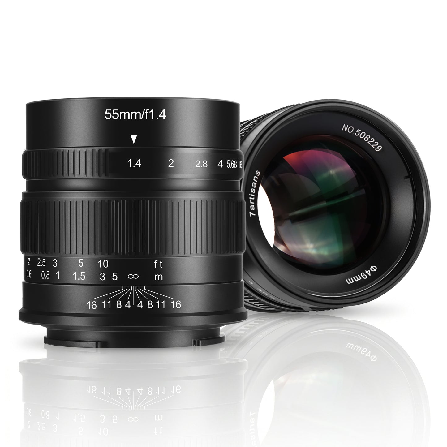 MF 55mm f/1.4 APS-C lens for FX