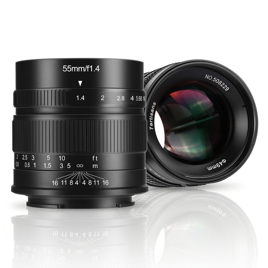 MF 55mm f/1.4 APS-C lens for E/EOS-M/FX