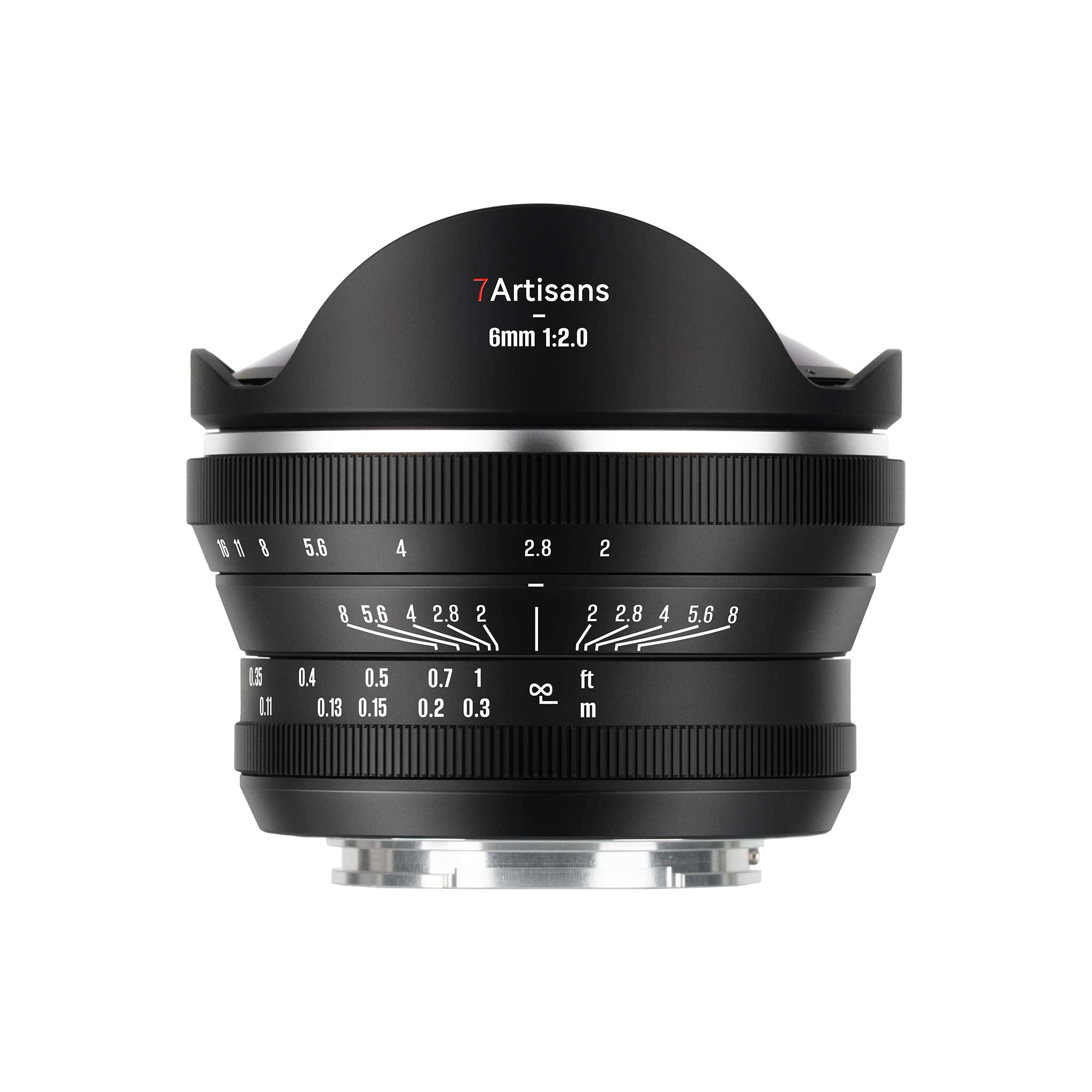 MF 6mm f/2.0 APS-C Lens for Sony E/Fuji X/EOS-R/Nikon Z/Panasonic