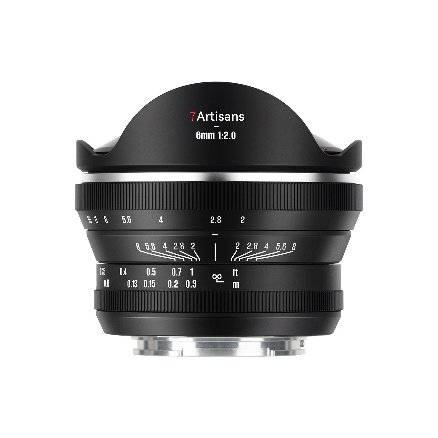 MF 6mm f/2.0 APS-C Lens for Sony E/Fuji X/EOS-R/Nikon Z/Panasonic/Olympus M43