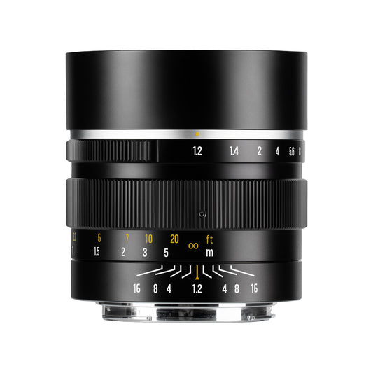 MF 50mm f/1.2 APS-C Lens for Sony E/Fuji X/Nikon Z/Panasonic/Olympus M43