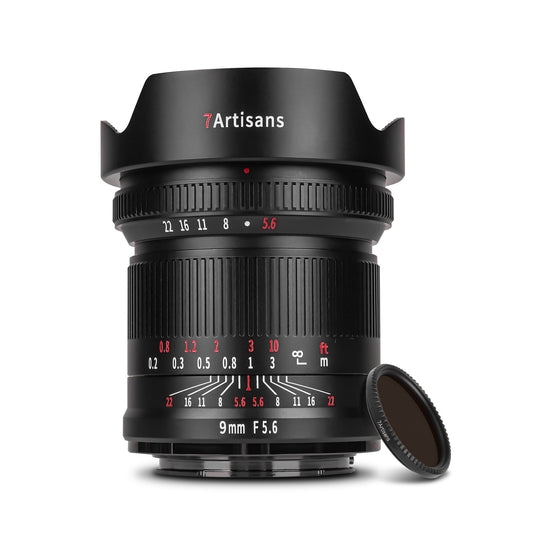 9mm f/5.6 Full-frame Wide-angle lens for E/L/R/Z（Rear ND Filter）