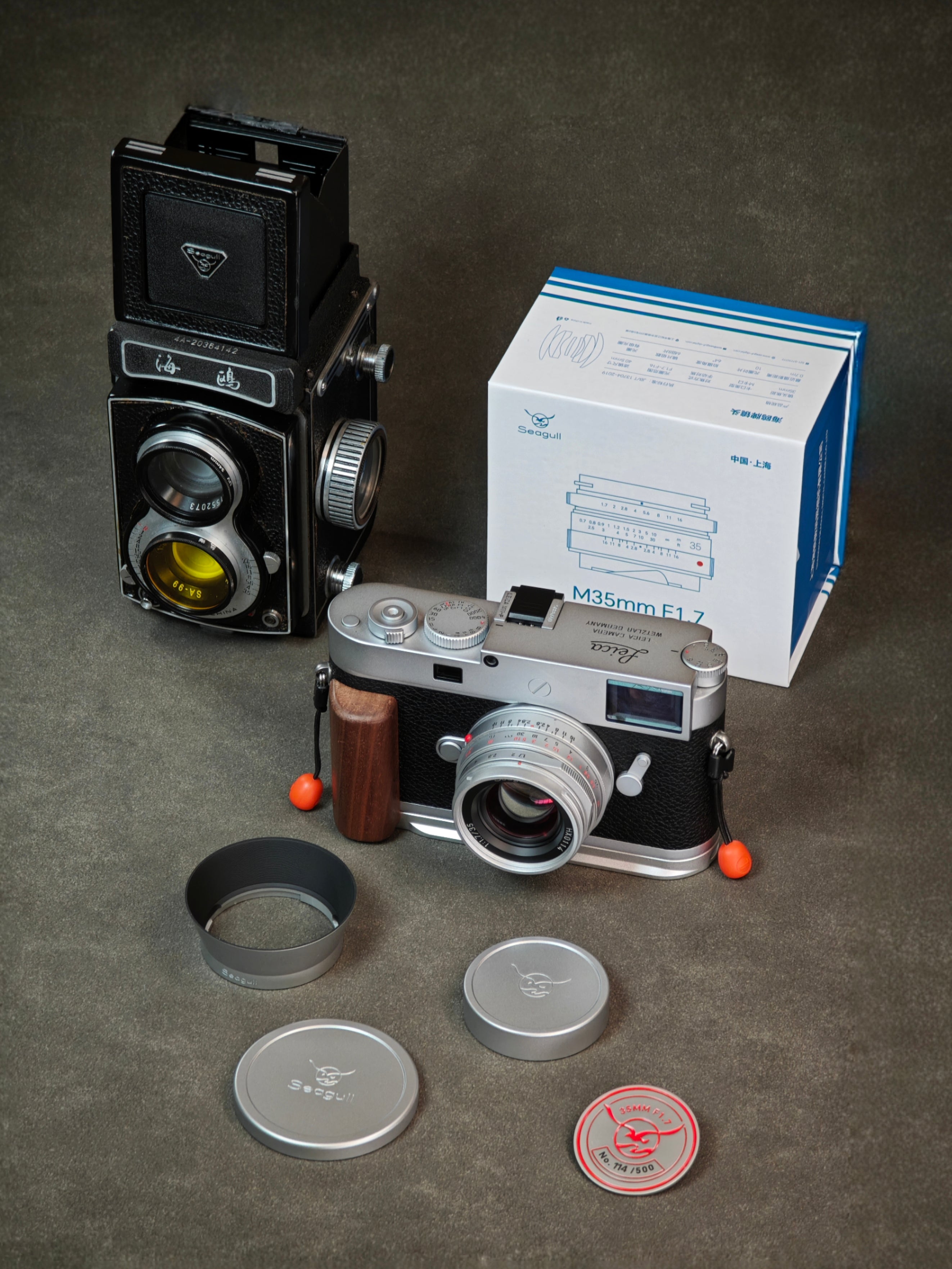 7Artisans × Seagull M 35mm F1.7 Full-frame lens for Leica M