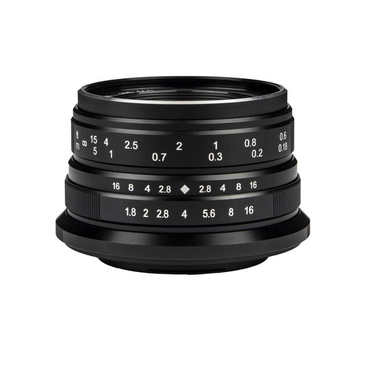 MF 25mm f/1.8 APS-C lens for E/M43/FX/Z