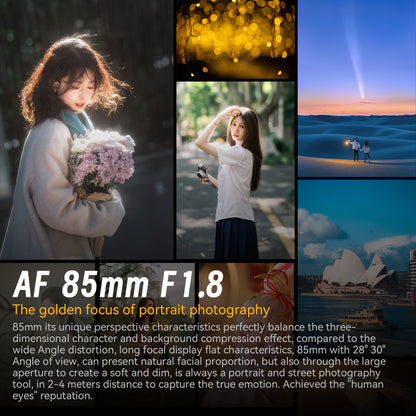 AF 85mm F1.8 Full-frame Lens for L