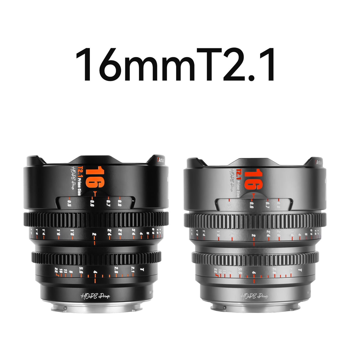 10mm/16mm/25mm/35mm/50mm/85mm T2.1 S35 Cine Lens