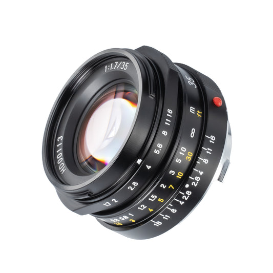 7Artisans × Seagull M 35mm F1.7 Full-frame lens for Leica M（Black）
