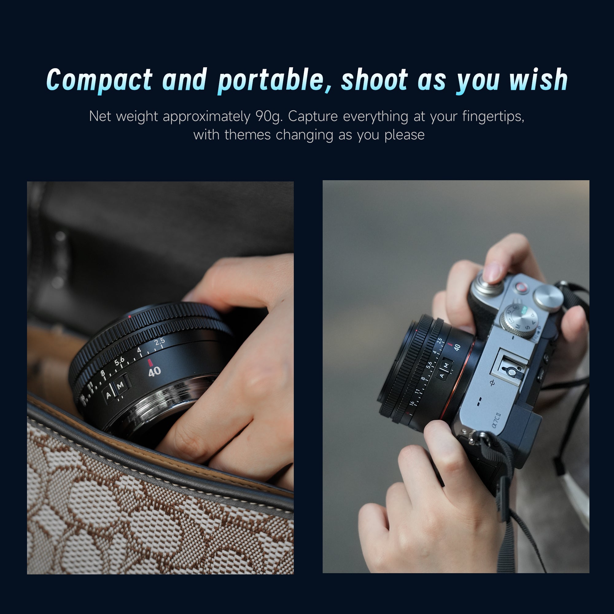 AF 40mm F2.5 Full-frame Lens for E – Official 7Artisans Store