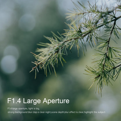 MF 55mm f/1.4 APS-C lens for FX