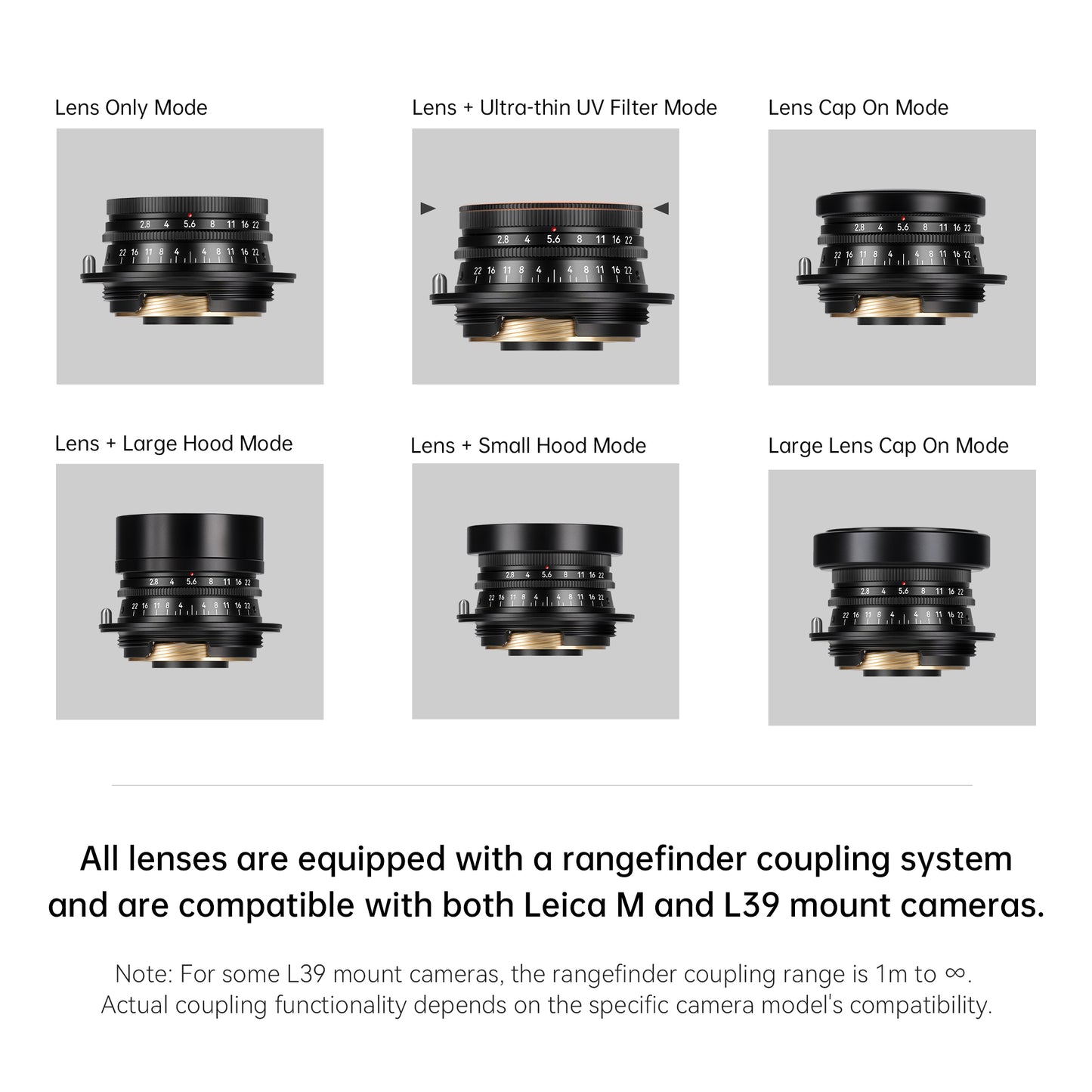 M 35mm F2.8 Lens for Leica M / L39