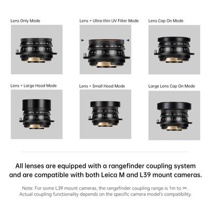 M 35mm F2.8 Lens for Leica M / L39