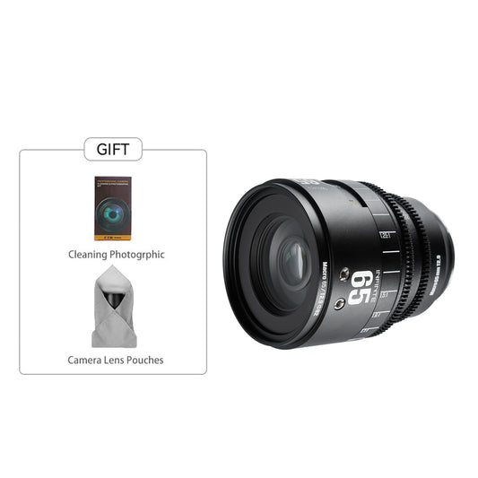 65mm T2.9 Full Frame Macro Cine Lens for Sony E/Nikon Z/Canon EOS-R