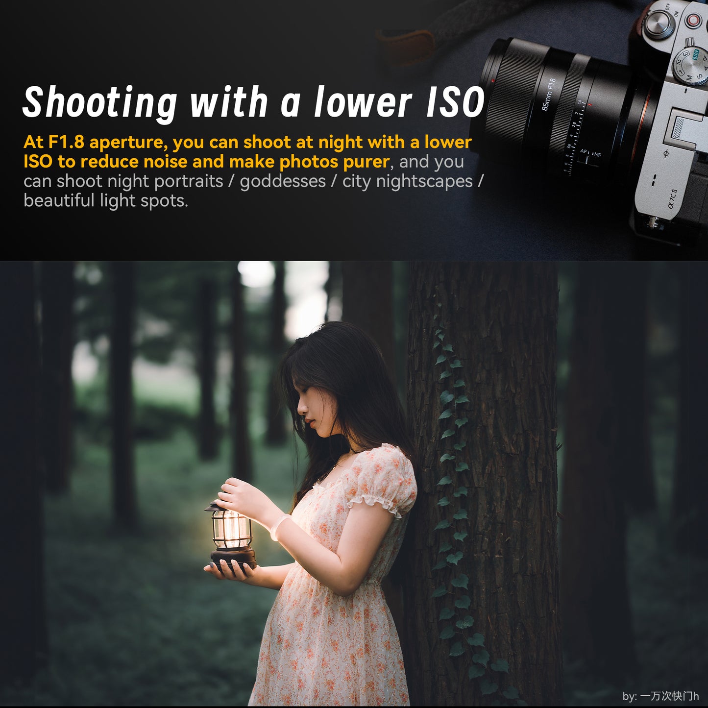 AF 85mm F1.8 Full-frame Lens for L