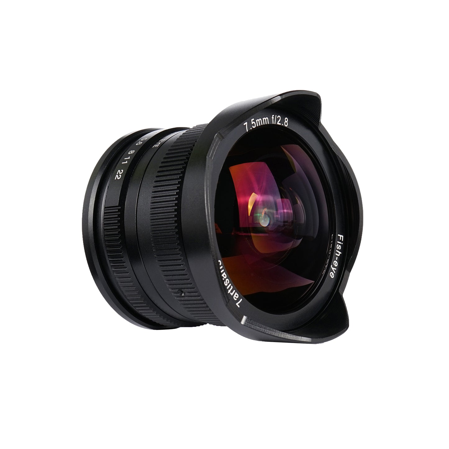 Used 7.5mm f/2.8 APS-C lens for E/EOS-M/M43