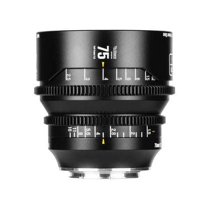MF 35mm/50mm/75mm T1.5 Full Frame Cine Lens for E/L/Z/RF