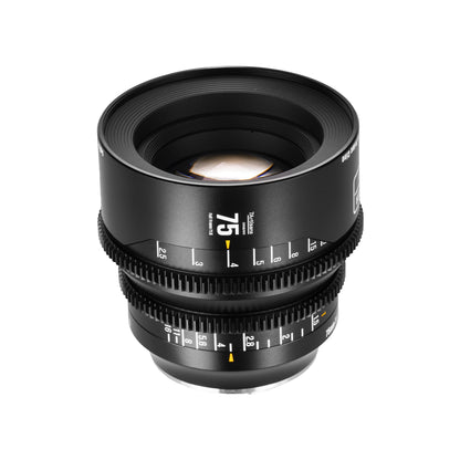 MF 35mm/50mm/75mm T1.5 Full Frame Cine Lens for E/L/Z/RF