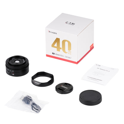 AF 40mm F2.5 Full-frame Lens for E/Z/L