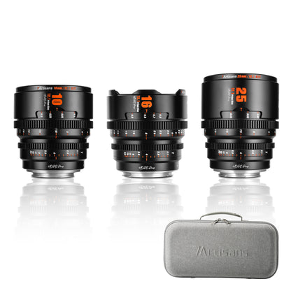 10mm/16mm/25mm/35mm/50mm/85mm T2.1 S35 Cine Lens