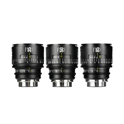 16/ 24/ 35/ 50/ 85/ 105/ 135mm T2.1-2.5 Full Frame Cine Lens for EF/PL
