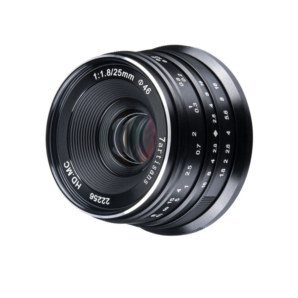 MF 25mm f/1.8 APS-C lens for E/M43/FX/Z