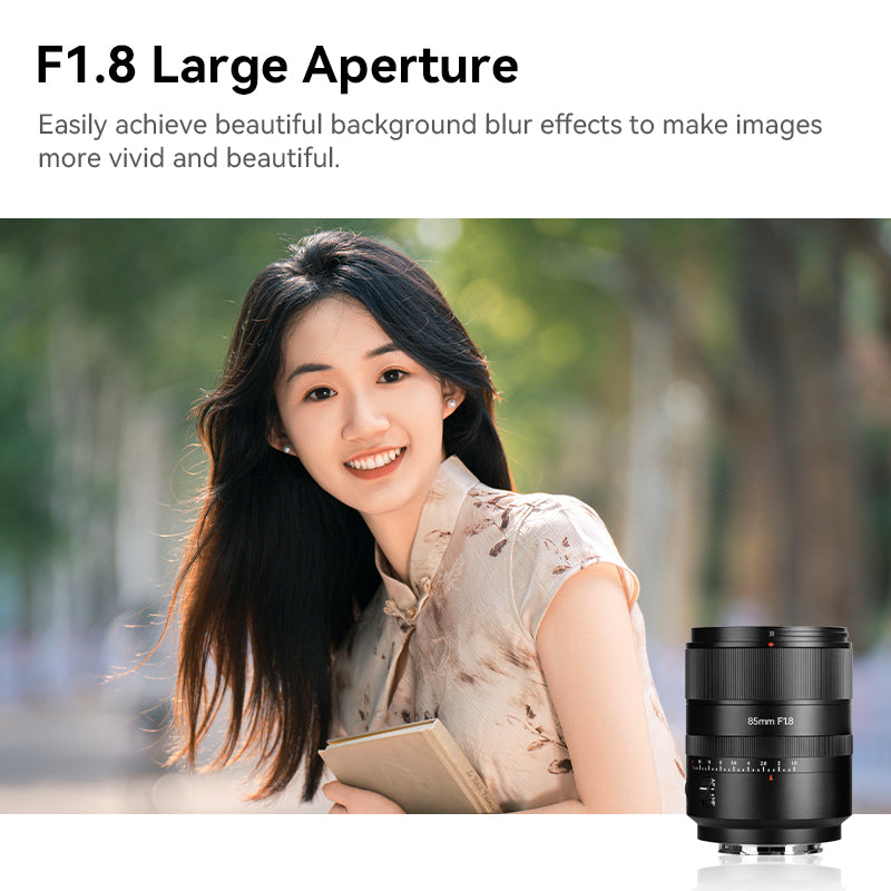 AF 85mm F1.8 Full-frame Lens for E