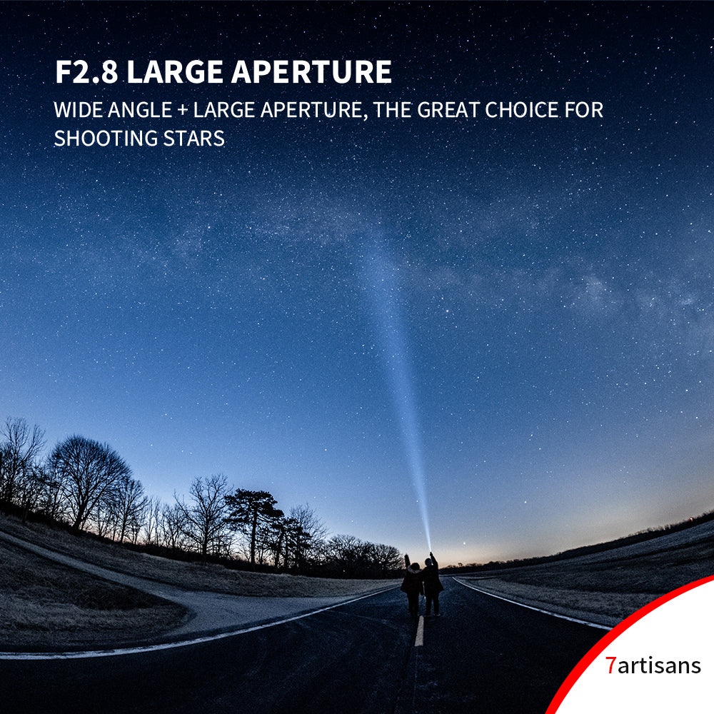 7Artisans 7.5mm f/2.8 fisheye lens Mark II for only 139USD