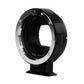 7artisans EF-SE Lens Adapter Auto-Focus Lens Converter Ring Compatible for Canon EF/EF-S Lens and Sony E mount Camera