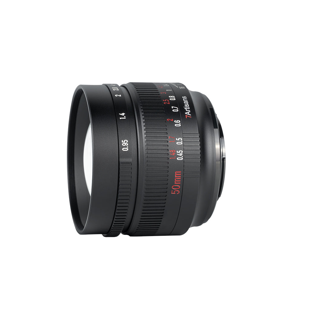 50mm f/0.95 APS-C lens for E/EOS-M/R/FX/M43/Z