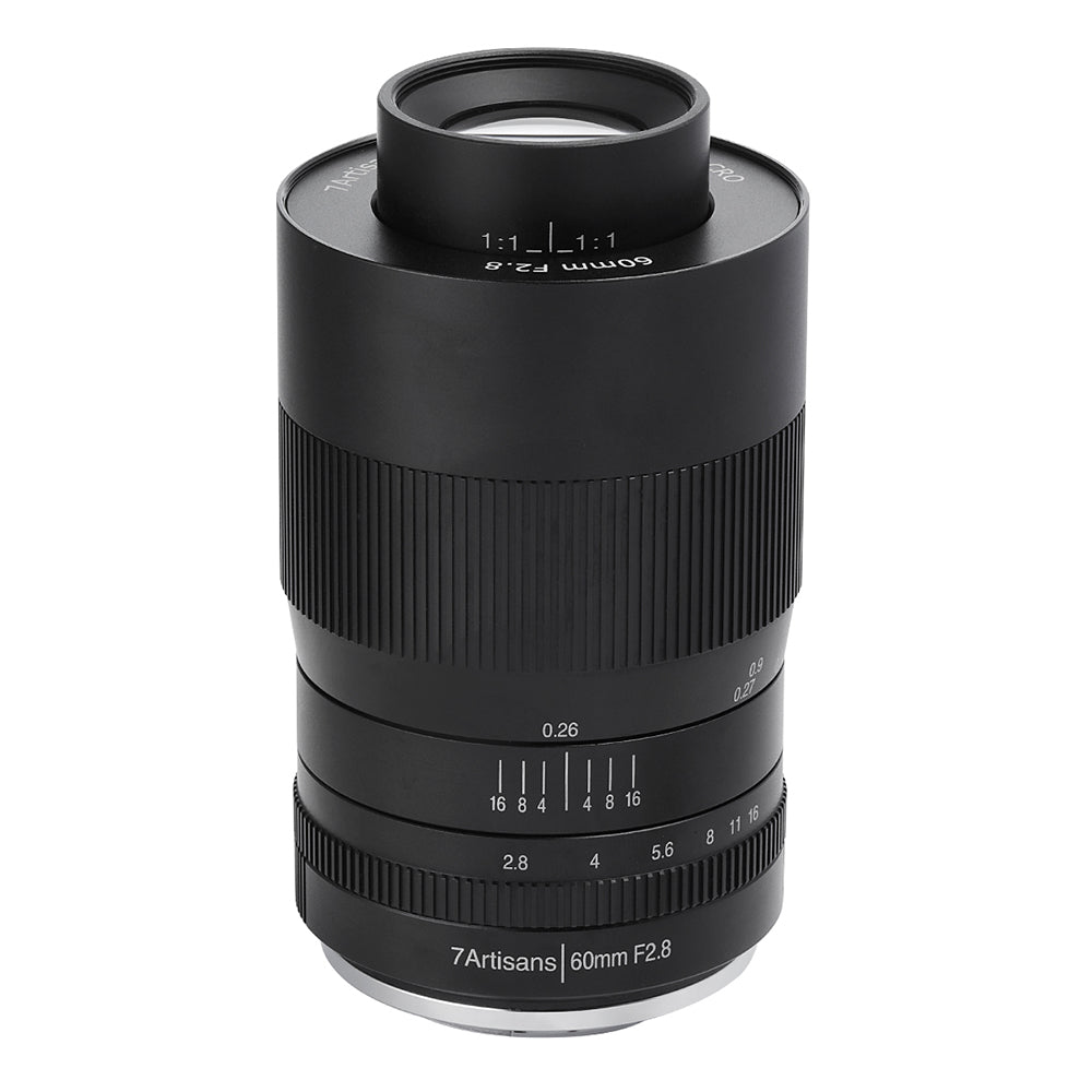 60mm f/2.8 APS-C lens for E/EOS-M/FX/M43 – Official 7Artisans Store