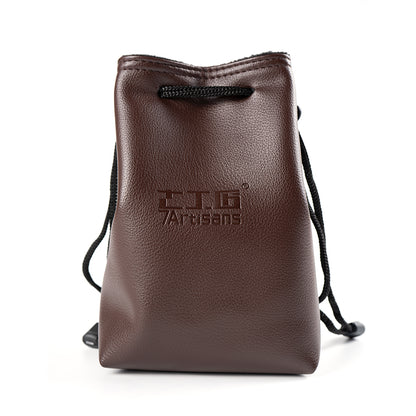 Leather bag for cameras and lenses