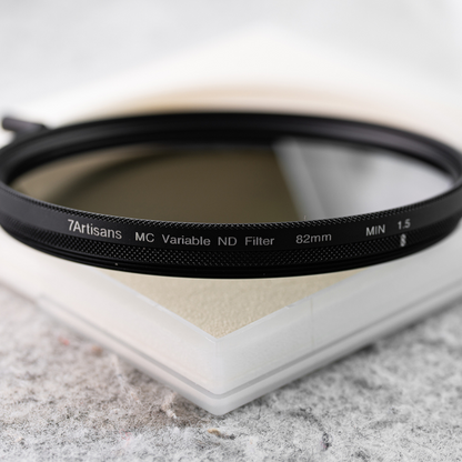 8-STOP VARIABLE ND FILTER（58mm-82mm）