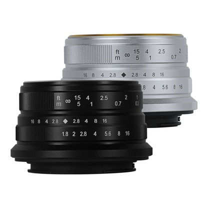 25mm f/1.8 APS-C lens for E/EOS-M/M43/FX/Z