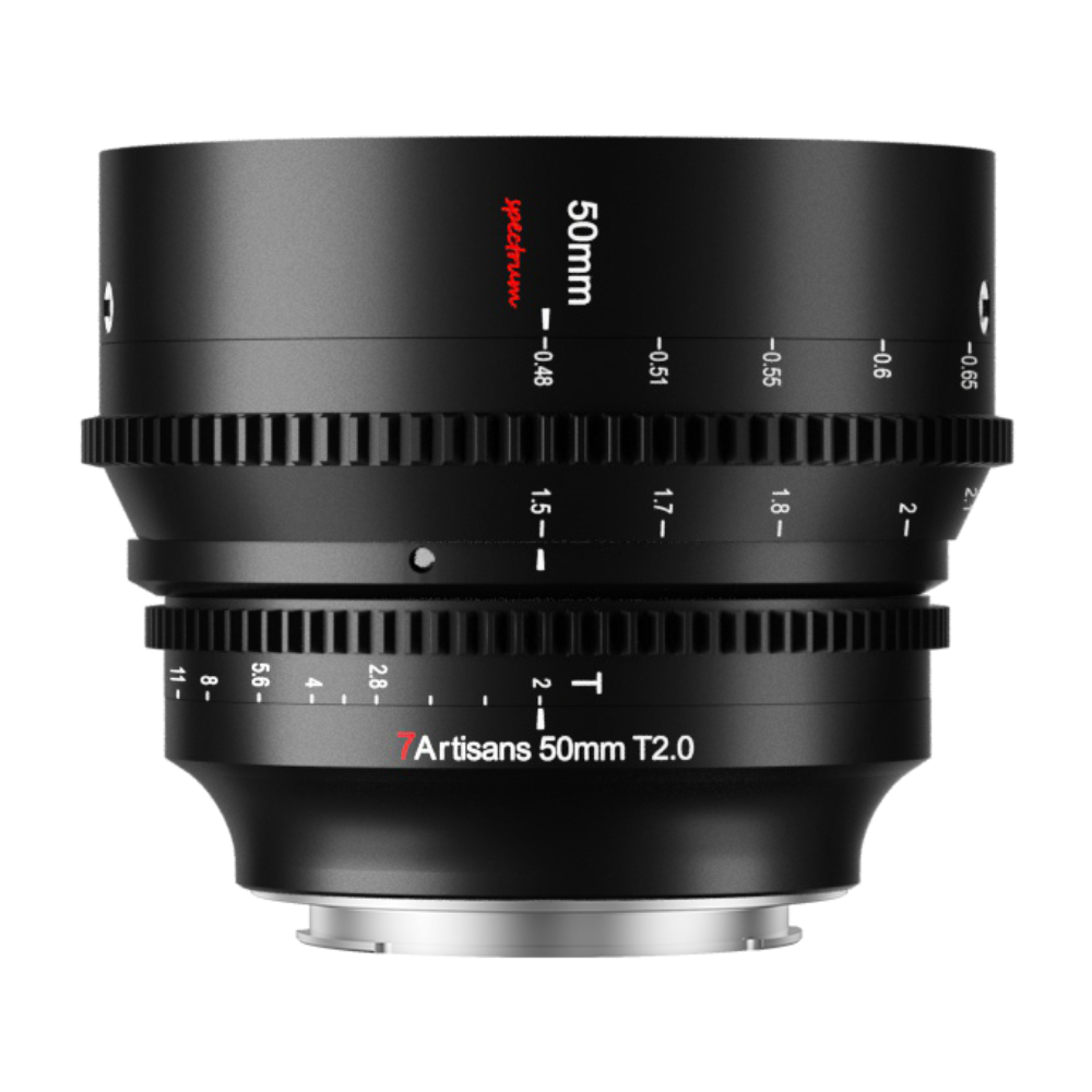 50mm T2.0 Full Frame Cine Lens For Sony E FX3 Leica SIGMA L SL Nikon Z Z50 Canon EOS-R EOS-R5