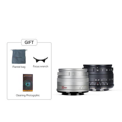 35mm f/1.4 APS-C for E/FX/M43/EOS-M/EOS-R/Z