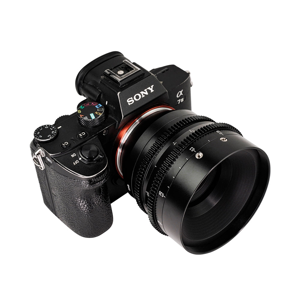 35mm T2.0 Full Frame Cine Lens For Sony E FX3 Leica SIGMA L SL Nikon Z Z50