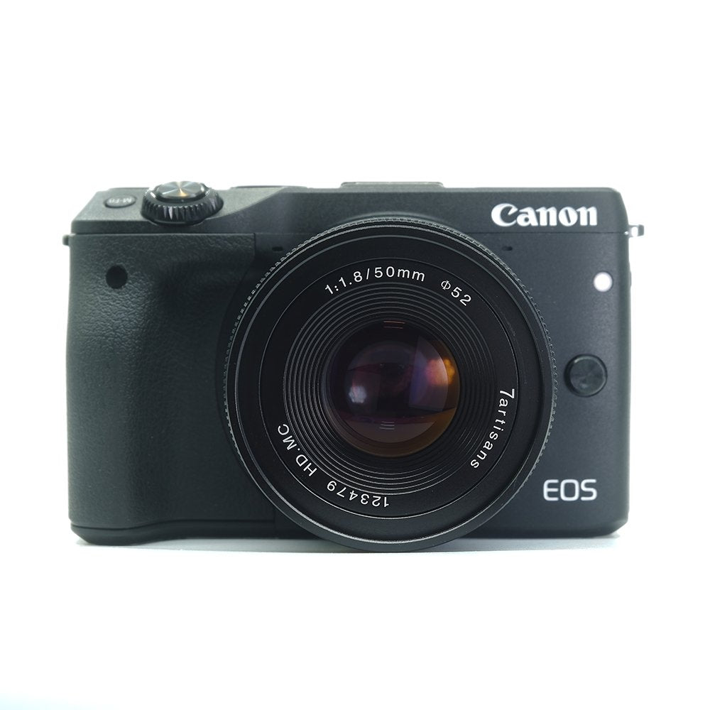 50mm f/1.8 APS-C lens for E/EOS-M/FX/M43 – Official 7Artisans Store
