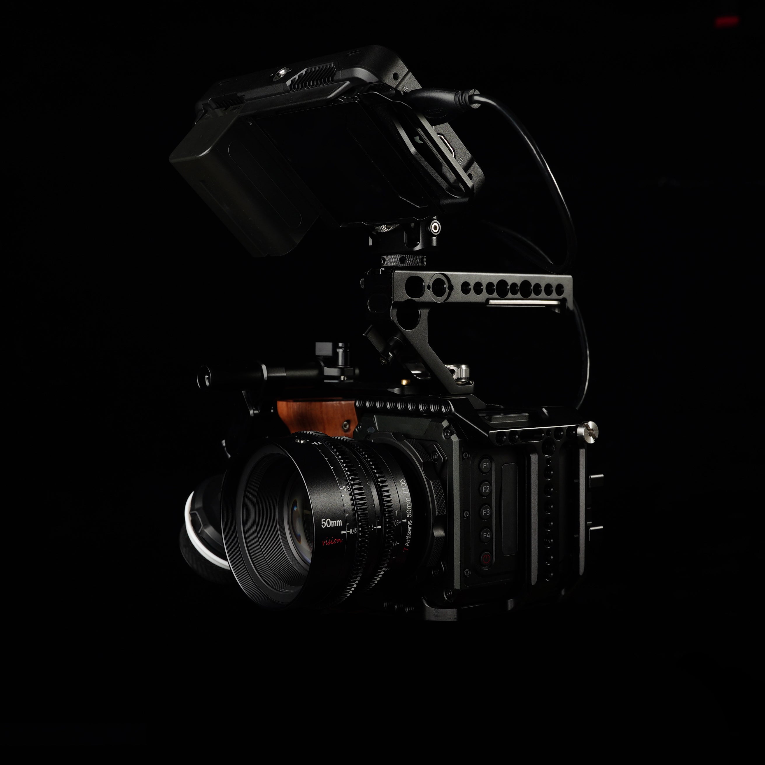 50mm T1.05 APS-C MF Cine Lens for Fujifilm X/Sony E /M43/Canon RF 