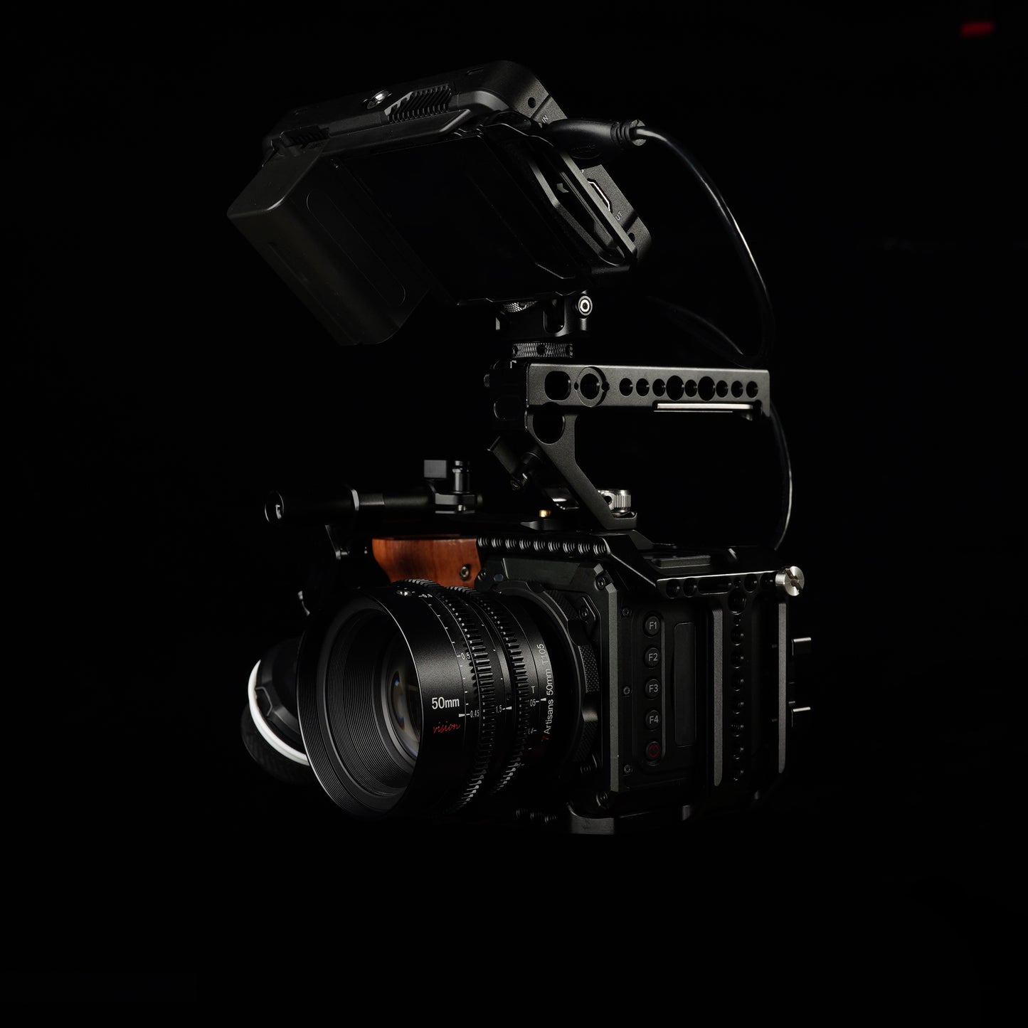50mm T1.05 APS-C MF Cine Lens for Fujifilm X/Sony E /M43/Canon RF/Sigma L Panasonic L Leica L CL TL/Blackmagic BMPCC 4K Zcam E2