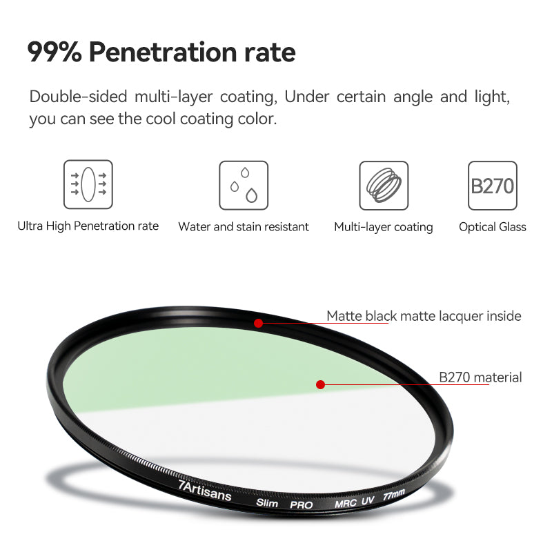 MRC-UV FILTER (46mm-82mm)