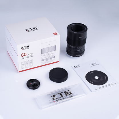 60mm f/2.8 APS-C lens for E/EOS-M/FX/M43